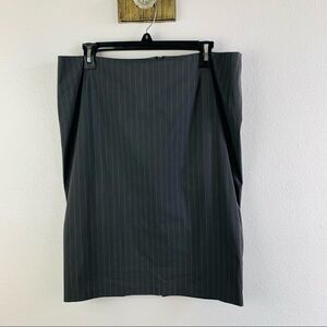 Sisley Pin Stripe Pencil Skirt‎